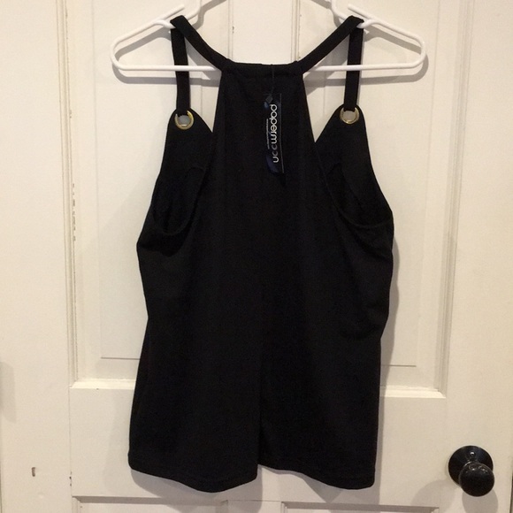 NWT Papermoon medium black halter top - Picture 2 of 4